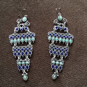 Green/Blue Earrings